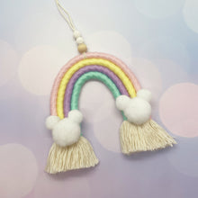 Load image into Gallery viewer, Magical Rainbow Oil Diffuser Car Freshener/Mini Wall Hanging
